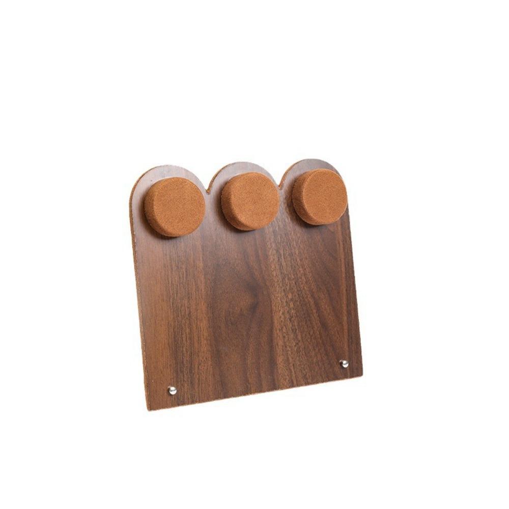 Organizer Jewelry Display Stand Walnut Wood Bracelet Display Rack Durable Hand Jewelry Holder  Gift