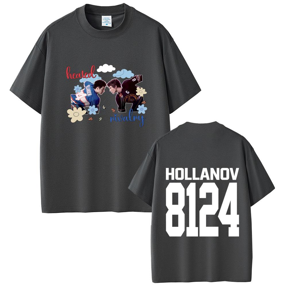 Heated Rivalry Shane Hollander Ilya Rozanov Hollanov 2481 Graphic Tshirt Men Women  Fashion Streetwear Male Soft Cotton Tees