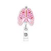 New Style Cute Cartoon Retractable Nurse Badge Reel Clip Badge Holder Students Doctor ID Card Holder Keychain Gift