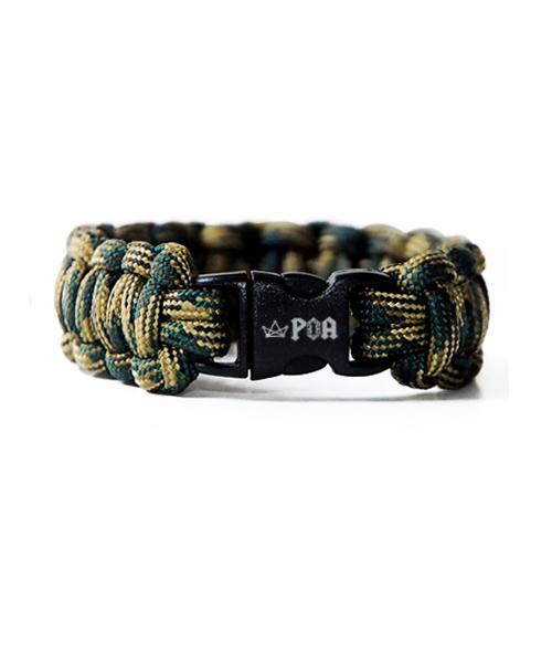 P.O.A Camo Bracelet - Woodland Camo