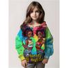 Children's Clothing Girl Hoodies Long Sleeve 3D Print Kids Spring Fall Clothes Casual Festivals Party Pullover Girl Clothes Tops