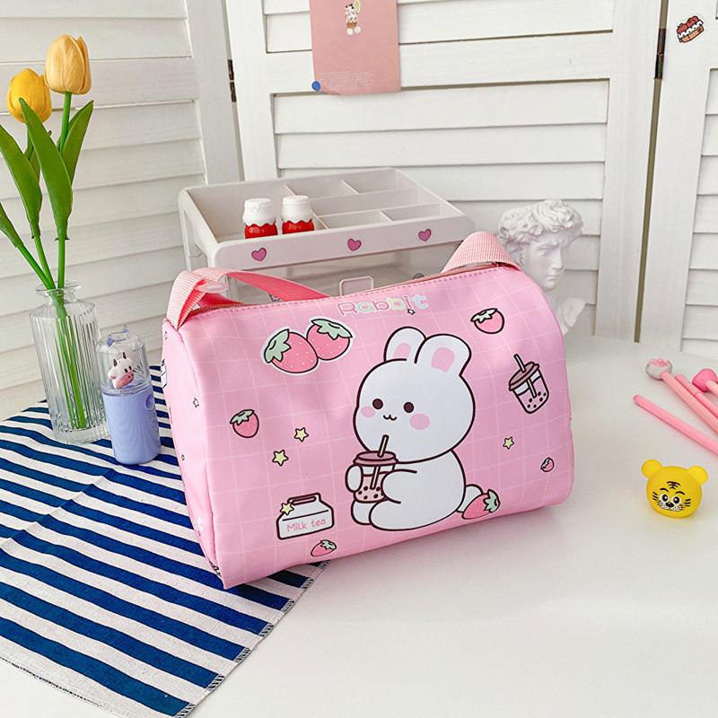 Adorable Cartoon Rabbit Children's Pillow Bag Perfect For Girls Stylish And Fun