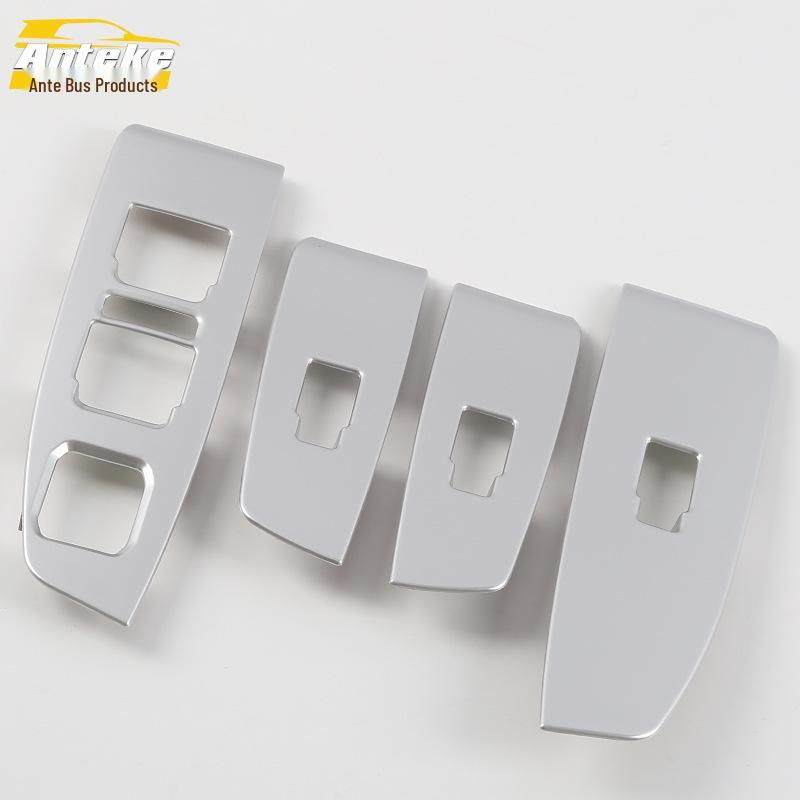 VV7 Window Switch Decorative Frame - Fits 17 Models, Glass Armrest Button Sequin Accessories