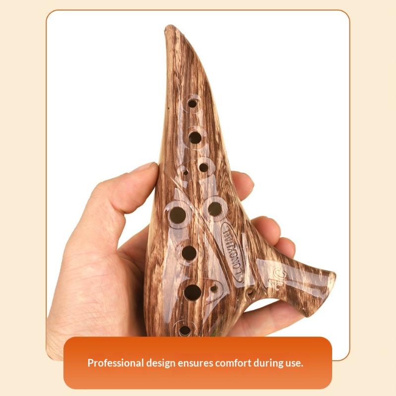 12 Loch Okarina Instrument Okarinas Alto C Ton Professionelles Harz Okarina Instrument Für Musikliebhaber Anfänger
