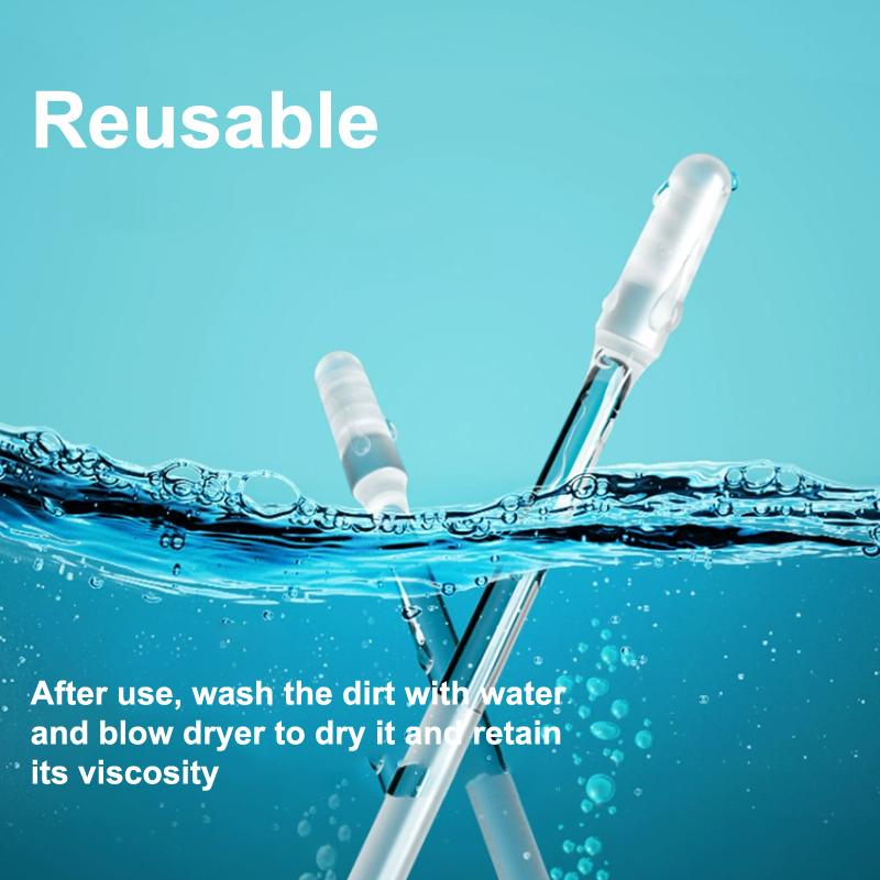 24Pcs/Bag Sticky Ear Digger Double Head Ear Digging Tool Not Hurt Ear Digging Spoon Ear Care Ear Wax Cleaning Special Tool