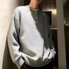 Men's Black Embroidered Henley Sweater - Cozy, High-End Knitwear for Autumn/Winter, Perfect Solo or as a Layer