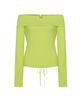 Kwajipyuliti Piercing Off-Shoulder Top