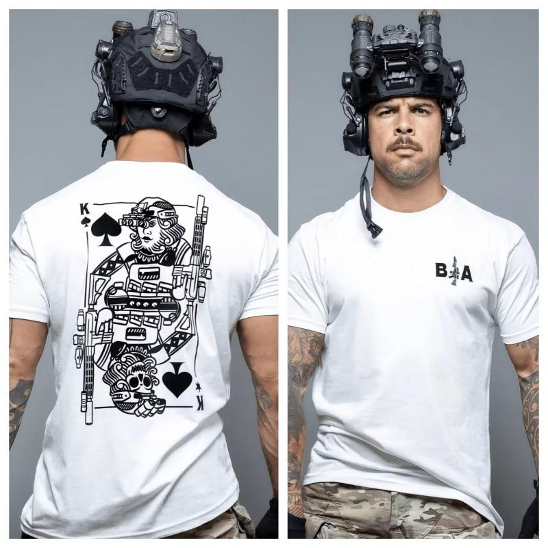 Brothers In Arms AMMO Military Tactical Art Men's and Women's Luxury Brand Top Art