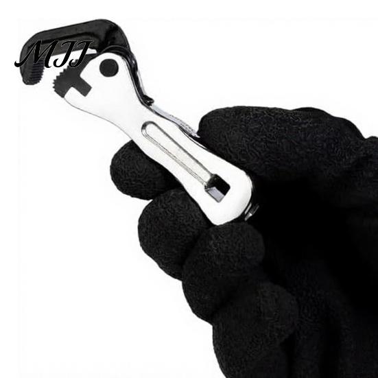 Portable Maintenance Wrench Multifunctional Short Handle Metal Wrench, Mini Precision for Ergonomic Manual Tight Spaces, Spanner Tool Automotive
