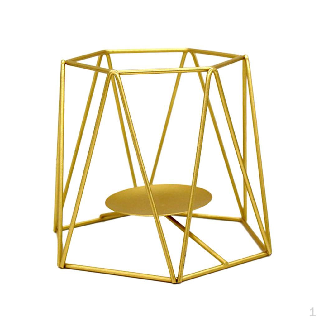 

3D Геометрия Свеча Подсвечники Столб Свечи Чайные огни Свадебные украшения L