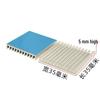 Aluminum Heatsink with Adhesive Backing for Electronic Chip Cooling
