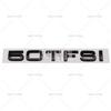 30 35 40 45 50 55 60 TFSI ABS Emblema Adesivo Adesivo Decalcomania per Bagagliaio Posteriore per Audi A4 A5 A6 A7 A8 Q3 Q5 Q6 Q7 Q8