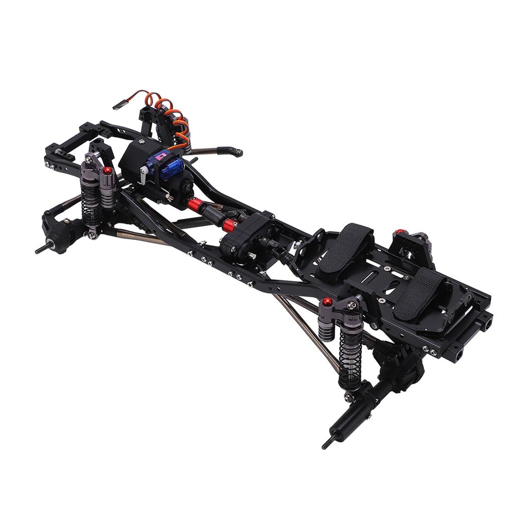 RC Frame 1Celsius10 Climbing Car 313mm Wheelbase Dual Speed High Low Gear Frame Set with Front Bumper
