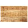 Vidaxl Blat Do Stolika, 60X20X3,8 Cm, Prostokątny, Surowe Drewno Mango