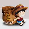 One Piece Monkey D Luffy Resin Pen Holder With Cartoon Style For Graduation And Gift Giving