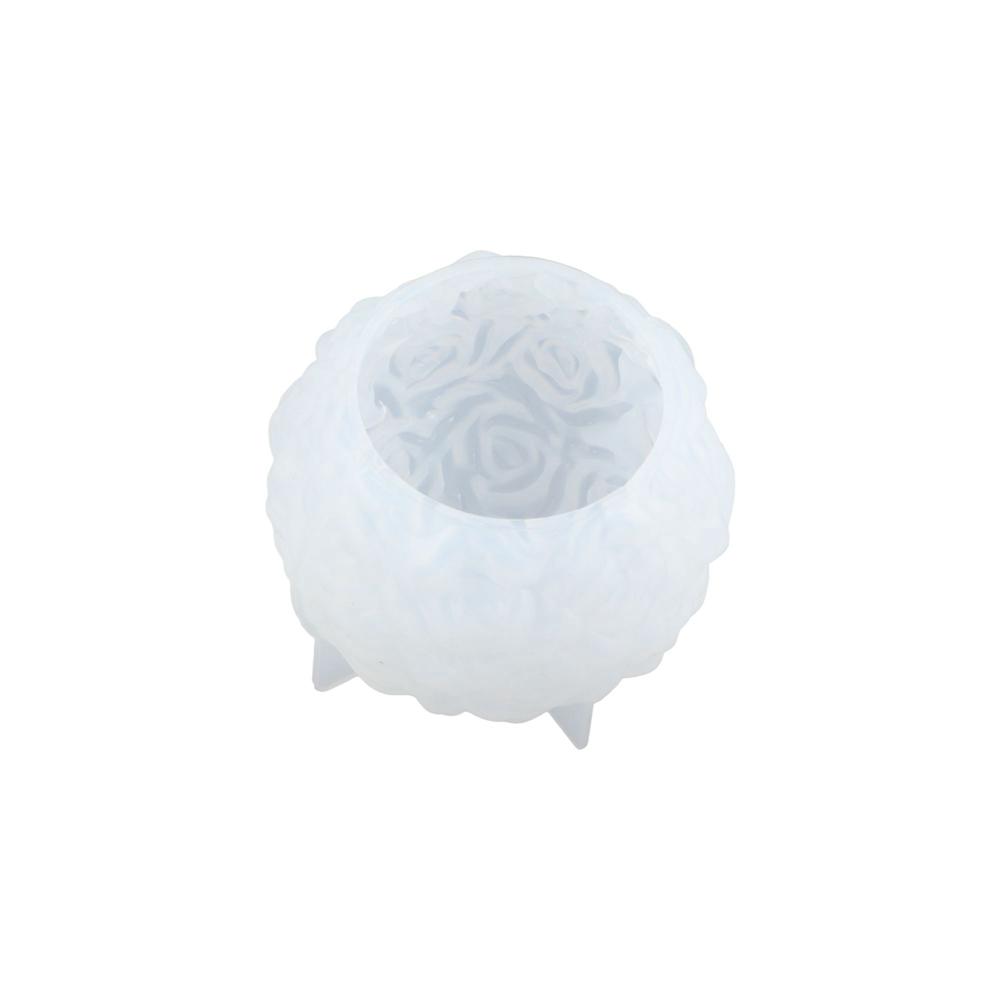 Silicone Flower Ball Mold 3D Rose Mold Fragrance Candle Candle Mold  Home Decor