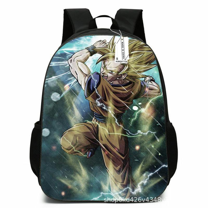 Dragon Ball 2 Backpack Animated Characters Children Elementary School Bag 1-3-6 Grade Computer Bag