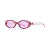 New Fashion Summer Sunscreen Sunglasses Sun Glasses Women Oval Sunglasses Retro Style Glasses Outdoor Leisure Decorative Glasses