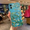 Van Gogh Painting Clear Phone Case For iPhone 15 14 11 12 13 Pro Max Mini XS XR 8 Plus Cover Cafe Terrace Starry Night Sunflower