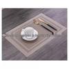 European-Style PVC Placemat - Heat-Resistant, Double-Frame Design for Western Food