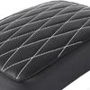 Leather Pillion Pad Pessenger Seat Passenger Black for x48