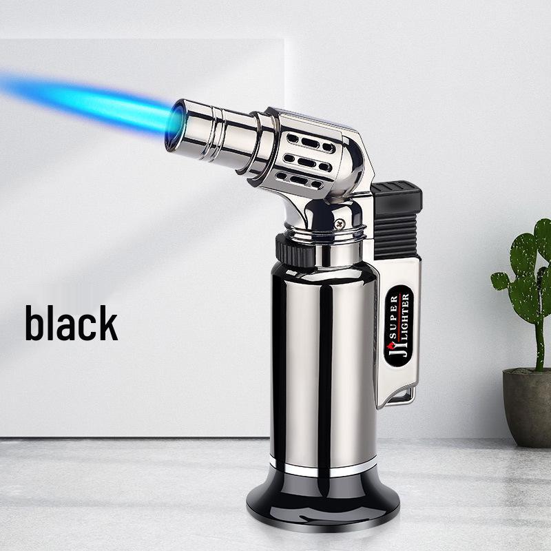 JL550 Windproof Metal Torch Lighter - Direct Flame Blue Ignition Welding Gun