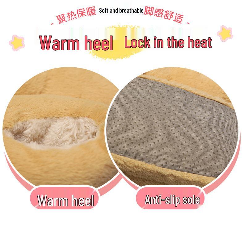 Cartoon Animal Slippers: Rabbit, Hamster, Husky, Fox, Panda - Unisex Cotton Indoor Shoes for Autumn/Winter