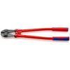 Coupe-boulons KNIPEX - Longueur 610 Mm - Bras Tubulaires Ergonomiques - Rouge