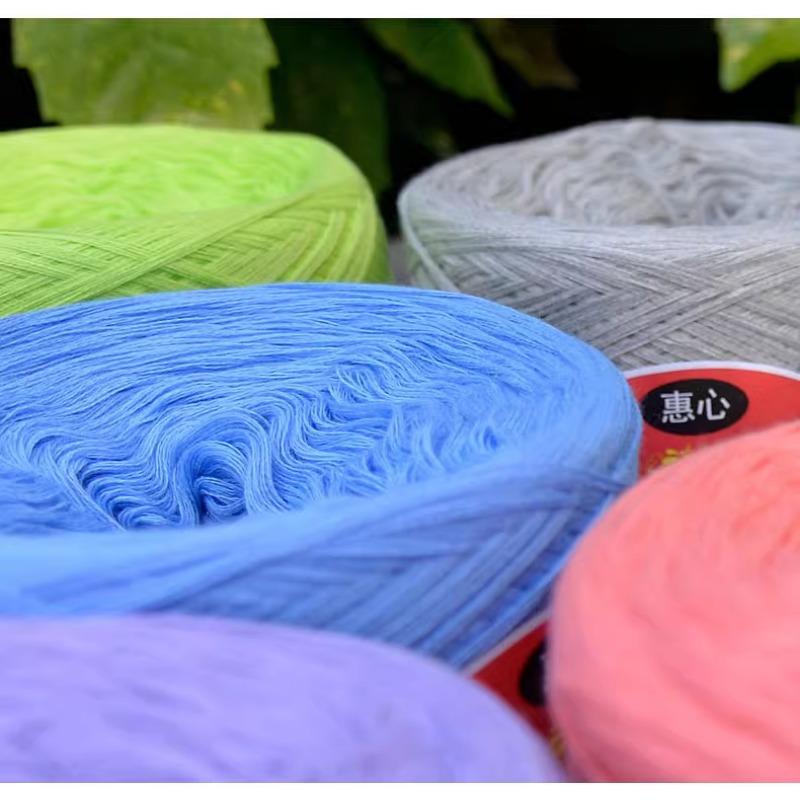 250g Przędza Czesana z Czystej Bawełny Przyjazna dla Skóry na Szydełkowanie Ubrań Robienie na Drutach Sweter Szalik DIY Średnio Cienka Włóczka Dziecięca Miękka