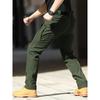 Men'S Tactical Cargo Pants - Spring & Autumn Regular Fit, Breathable Quick-Dry Fabric, Multiple Pockets with Adjustable Straps (Belt Not Included)
