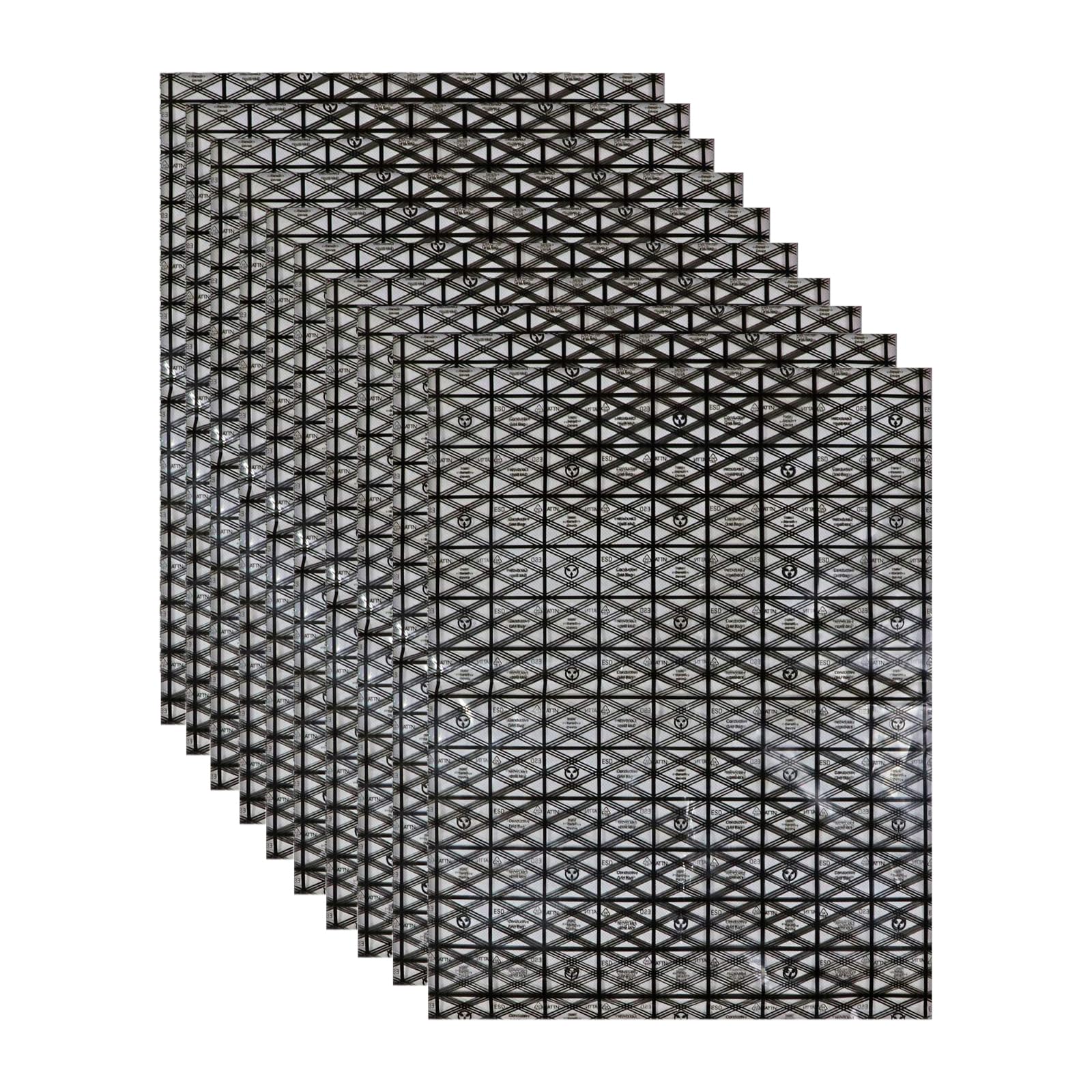 

Latikaly Pack of ESD Motherboard Shielding Electronic Components Circuit Board PET Bags Anti-Static Bags, 10, 30x40cm, Anti-Static Bags, Bags, HDD/SSD