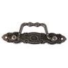 Tirador de bronce antiguo para muebles, aleación de zinc, para cajón de tocador