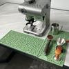 Silicone Coffee Bean Mat Thermal Insulation Waterproof Drainage Mat Coffee Accessories Non-slip Anti-Slip Pad Coffee Bar
