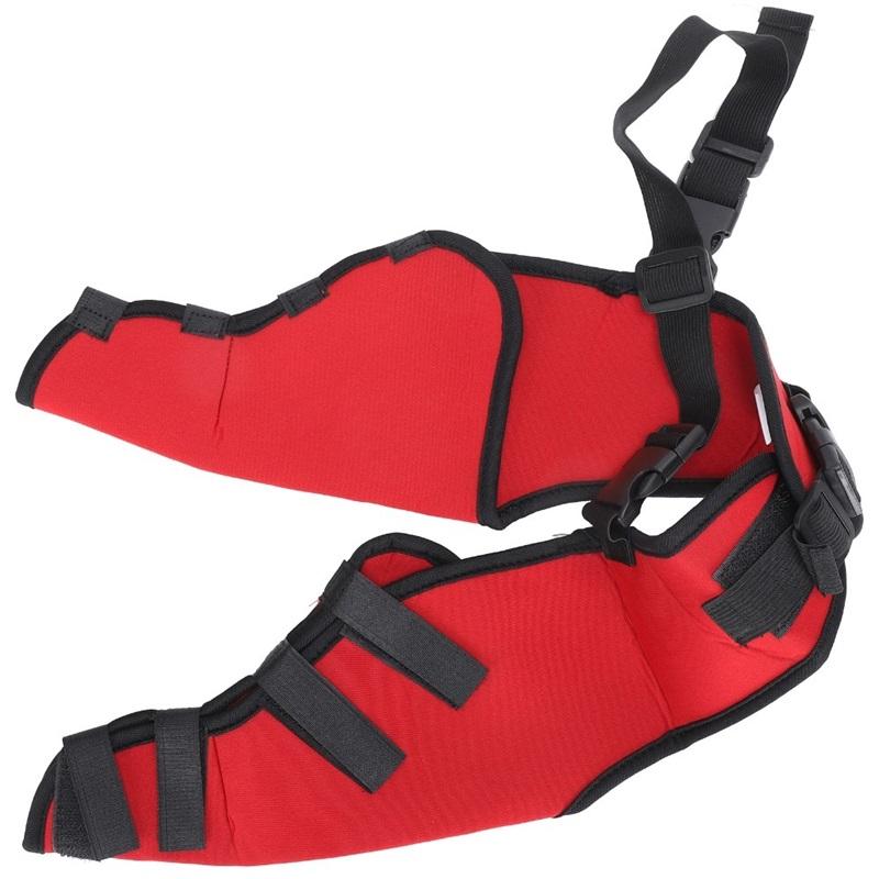 Adjustable Dog Hind Leg Brace Soft Breathable Leg Injury Protector Flexible Secure Pet Knee Support Post Surgery Recovery