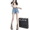 2025 Japanese Style Retro Denim Shorts for Women - Versatile Summer Fashion Trend