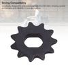 11T Teeth 25H Chain Motor Sprocket 10mm Inner Diameter Steel Motor Sprocket with H Hole Metal H Chain Motor Sprocket for MY1020