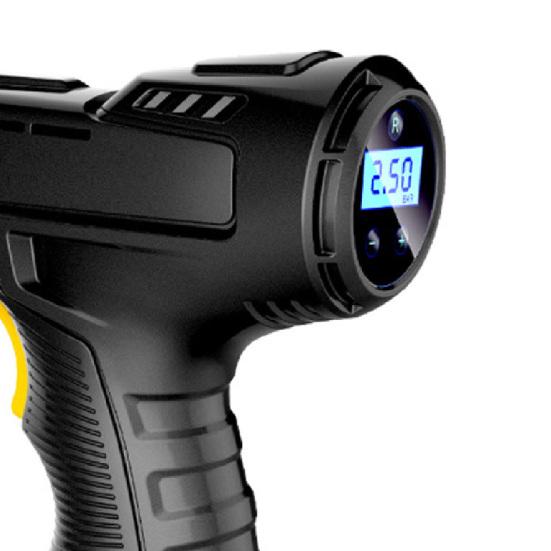 Air Compressor High Precision Low Noise Sturdy 120W Portable Car Electric Air Pump for Ball