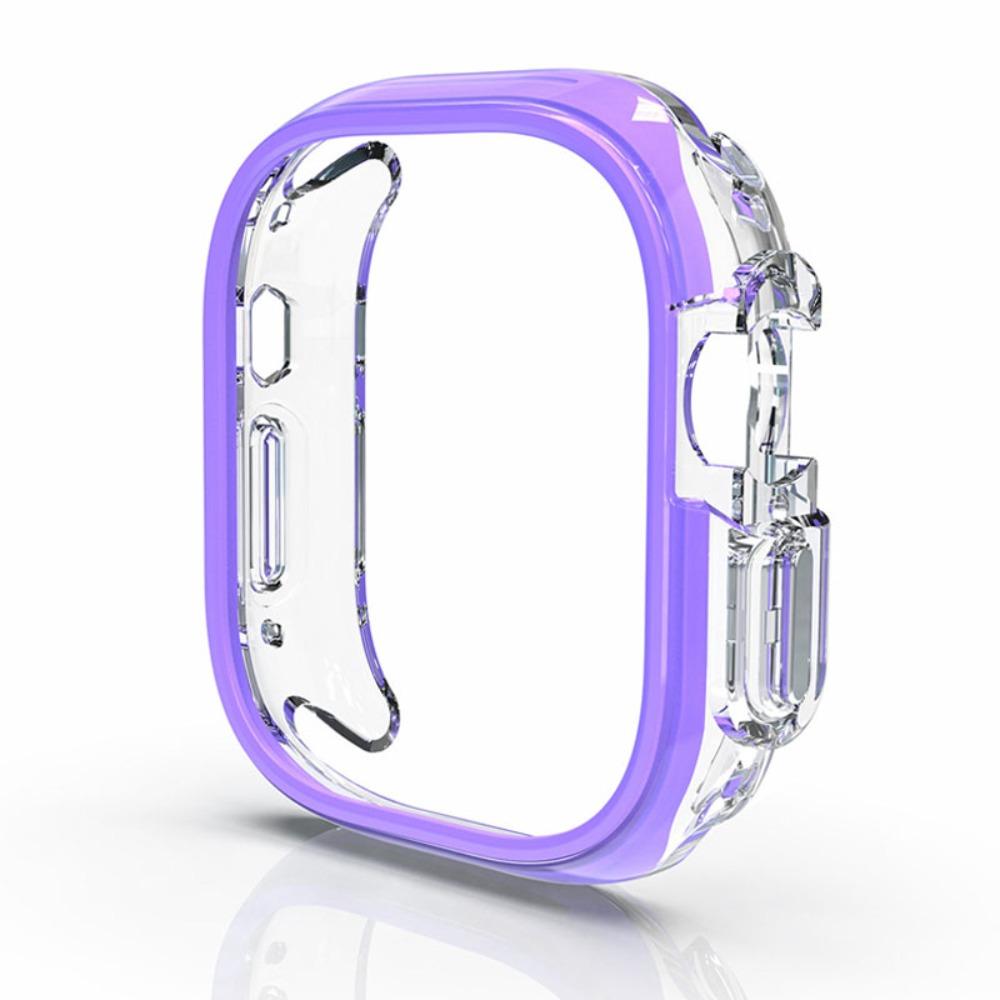 Watch Case For Apple Watch Ultra 49mm 11 10 46/42mm PC Protective Shell Iwatch 9 8 7 6 5 SE3 45/41/44mm Bumper Cover Accessories