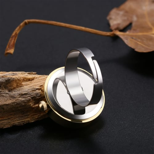 Lancardo Ring Watch, Antique Style, 3ATM Water Resistant, Analog, One Size Fits All, Perfect for Men and Women, Perfect Gift for Birthdays, Anniversar