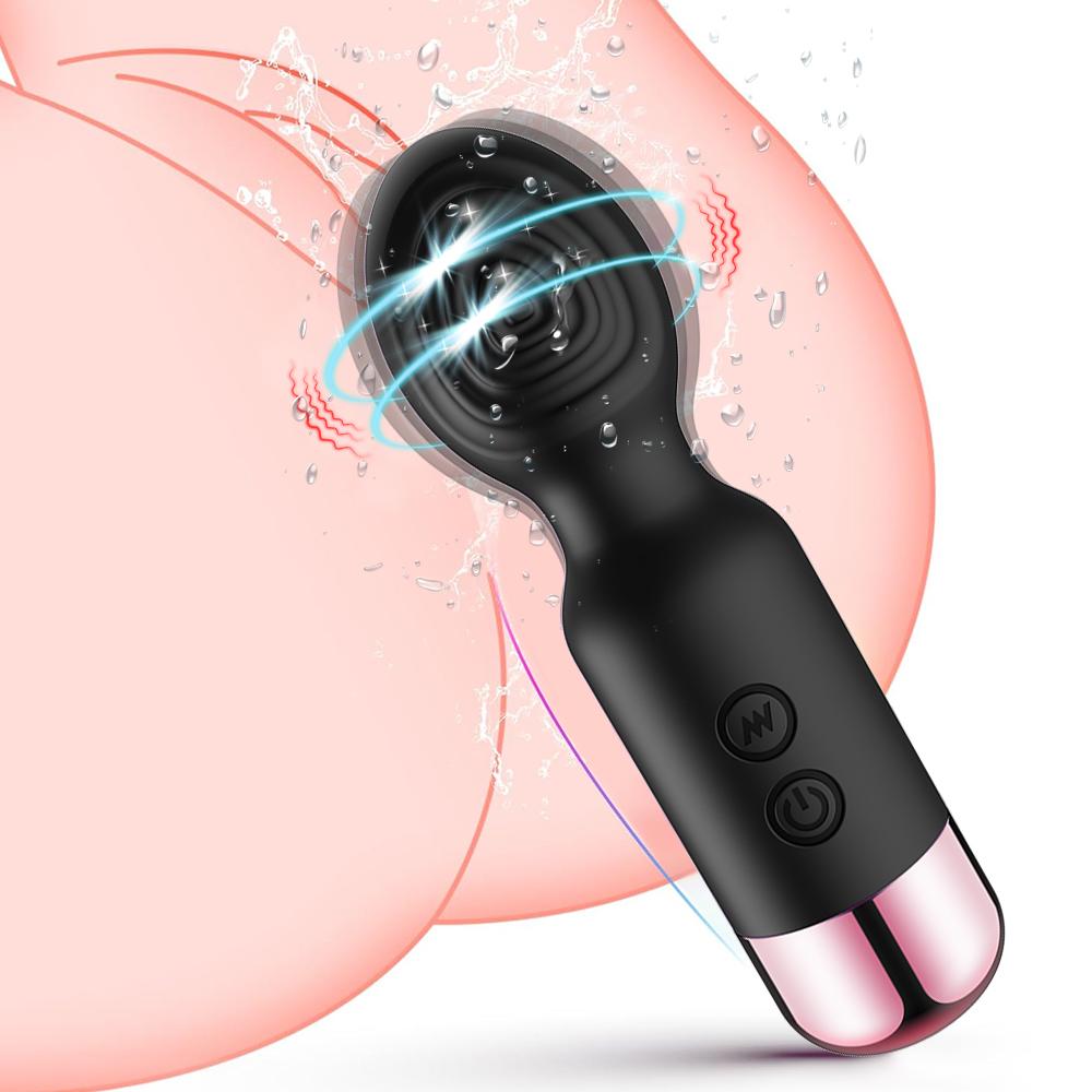 Mini AV Vibrator Female G Spot Vibration Vagina Anal Clitoris Stimulator Dildo Vibrator Adult Sex Toys for Women Masturbation