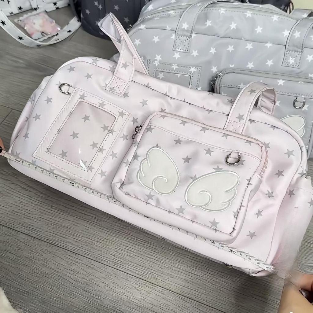 Star Angel Y2K Korean Sle Design Jk Large Capaci Single Oulder Crossbody Bag for Women Casual Pure Leisure Youth Bag