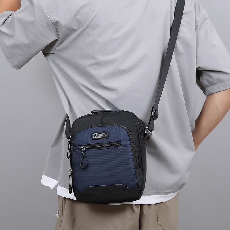 Herren-Umhängetasche, lässige Herrentasche, wasserdicht, multifunktionale Umhängetasche für den Außenbereich
