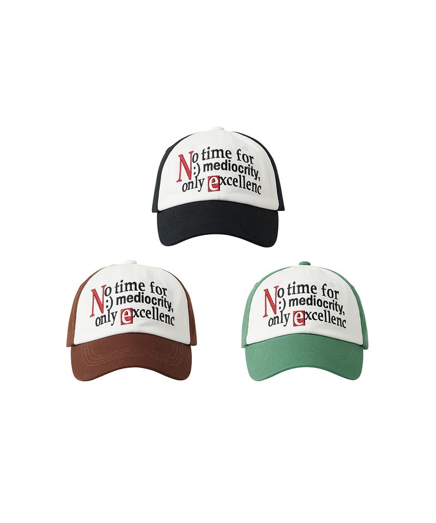 URBANAGE No Time Crown Two-Tone Ball Cap (3 Colors)