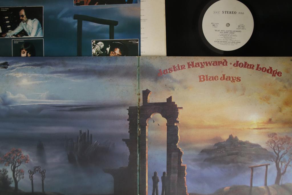LP Record JUSTIN HAYWARD JOHN LODGE Blue Jays GP147PROMO THRESHOLD 1975 Japan Rock Used
