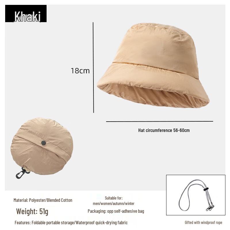 Gu Teng Women's Winter Waterproof Foldable Fisherman Hat