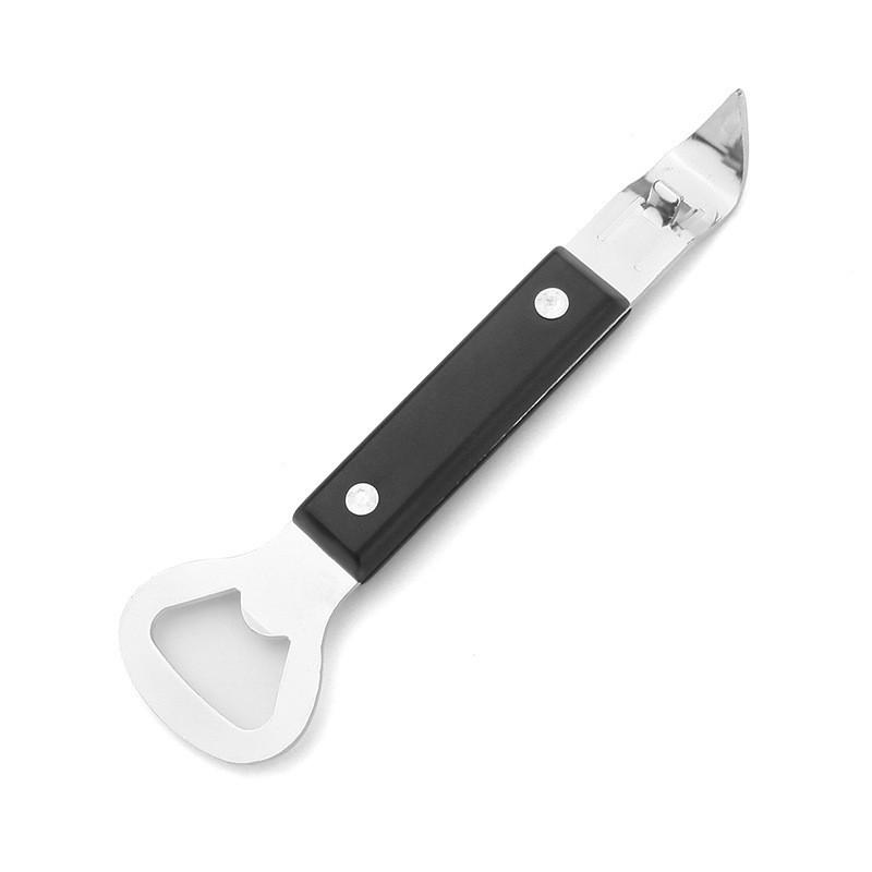 Dual-Head Stainless Steel Can and Bottle Opener