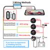 Three Recording High-definition Night Vision 3-channel Reversing Camera Integrated Car Driving Recorder