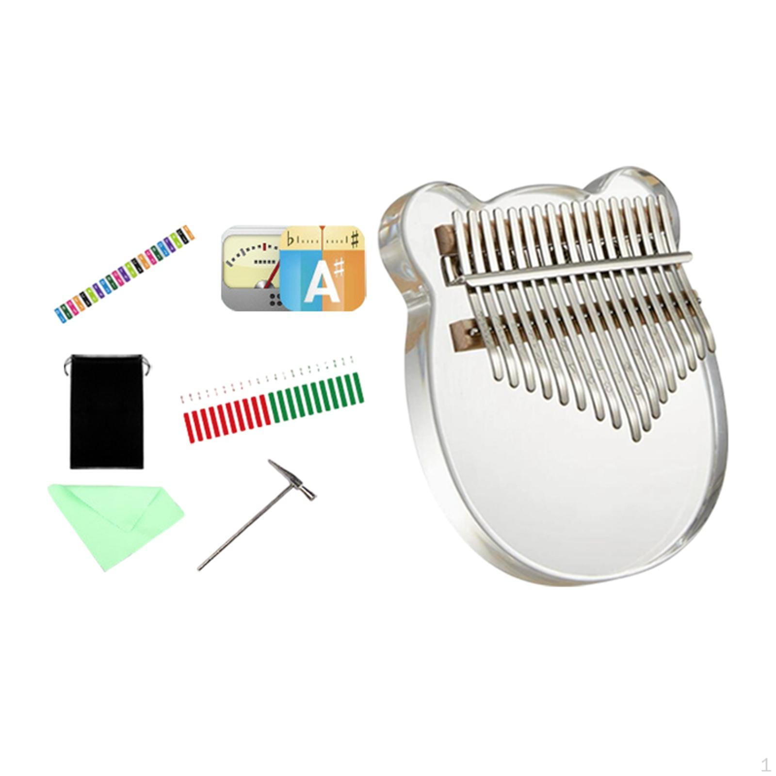 

Компактные аксессуары для пальцевого пианино для любителей музыки Bear