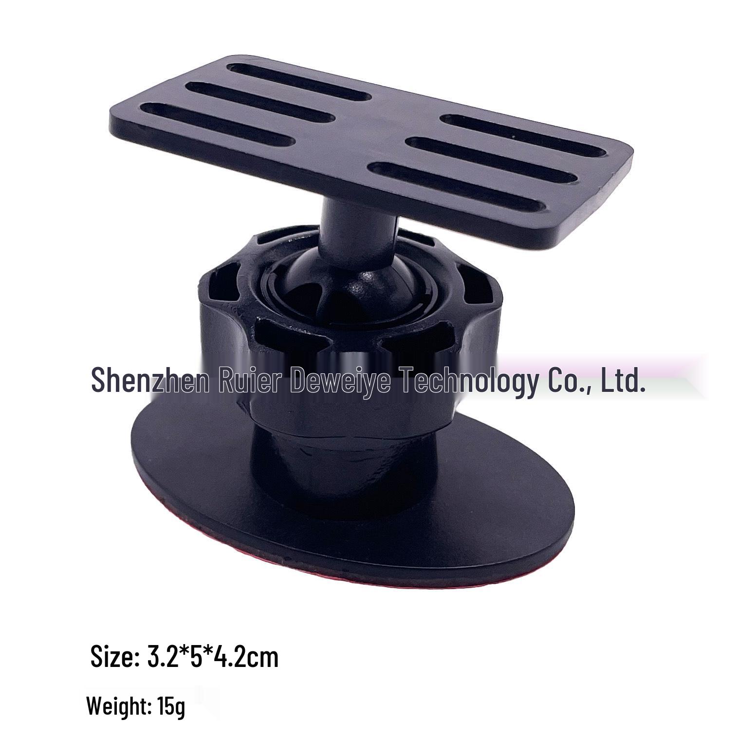 

Universal Car Dash and Rear Camera Mount with Easy Installation 360° Adjustable Bracket чорний