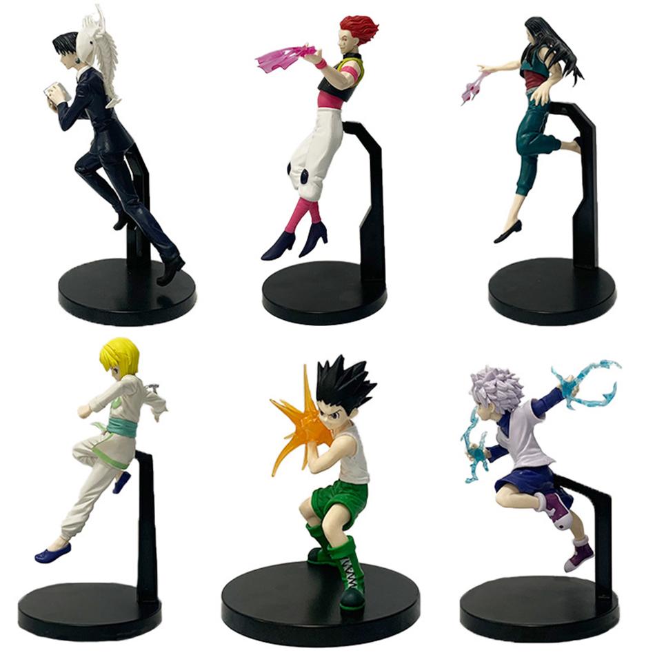 15-23cm Hunter x Hunter Chrollo Lucilfer Anime Figure Hisoka  Action Figure Killua Zoldyck Kurapika Figure Collectible Model Toy